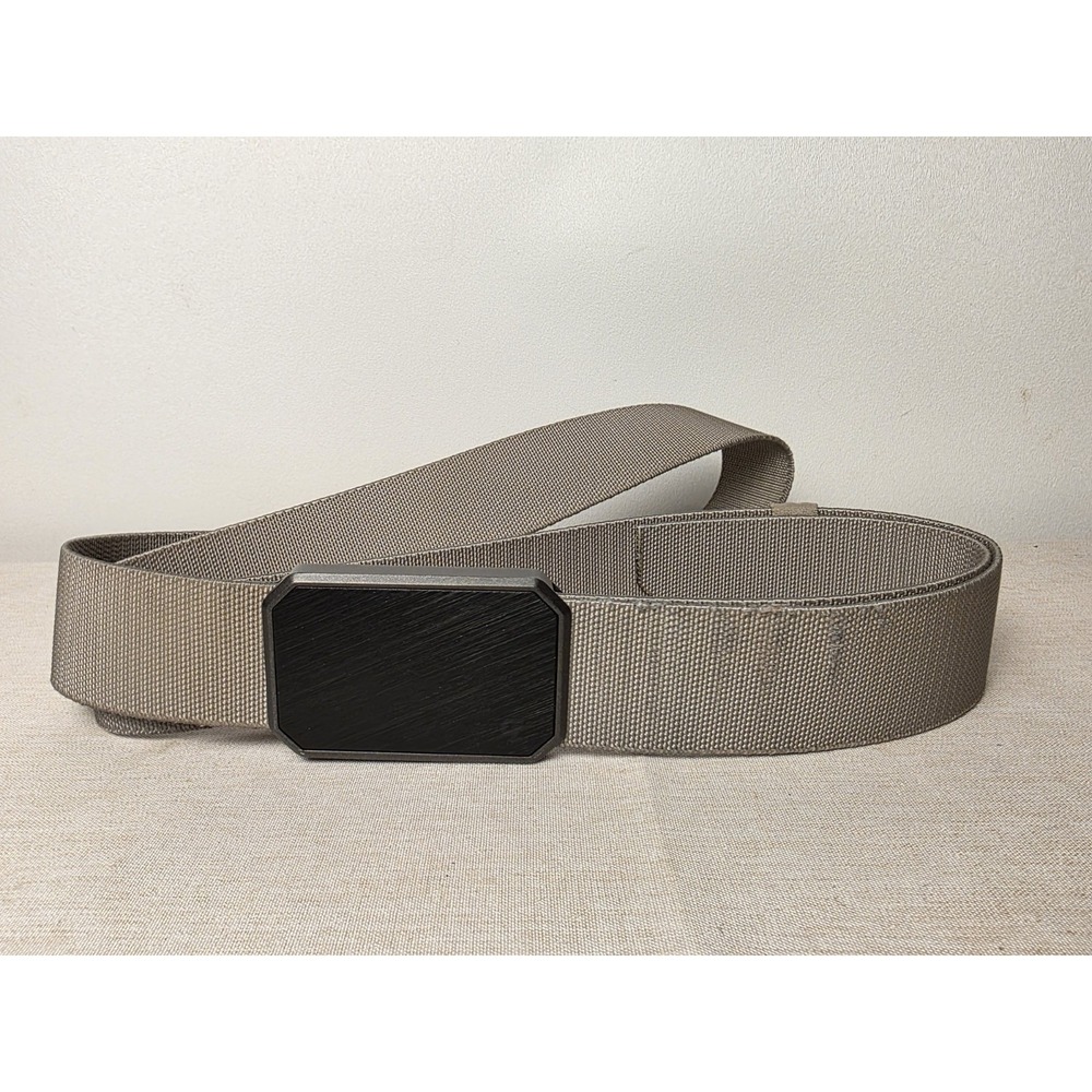 Groove Life Belt Low-profile Men's Large Magnetic Aluminum Buckle Gunmetal